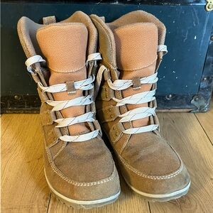 Sorel Meadow Suede Lace-Up Boots
